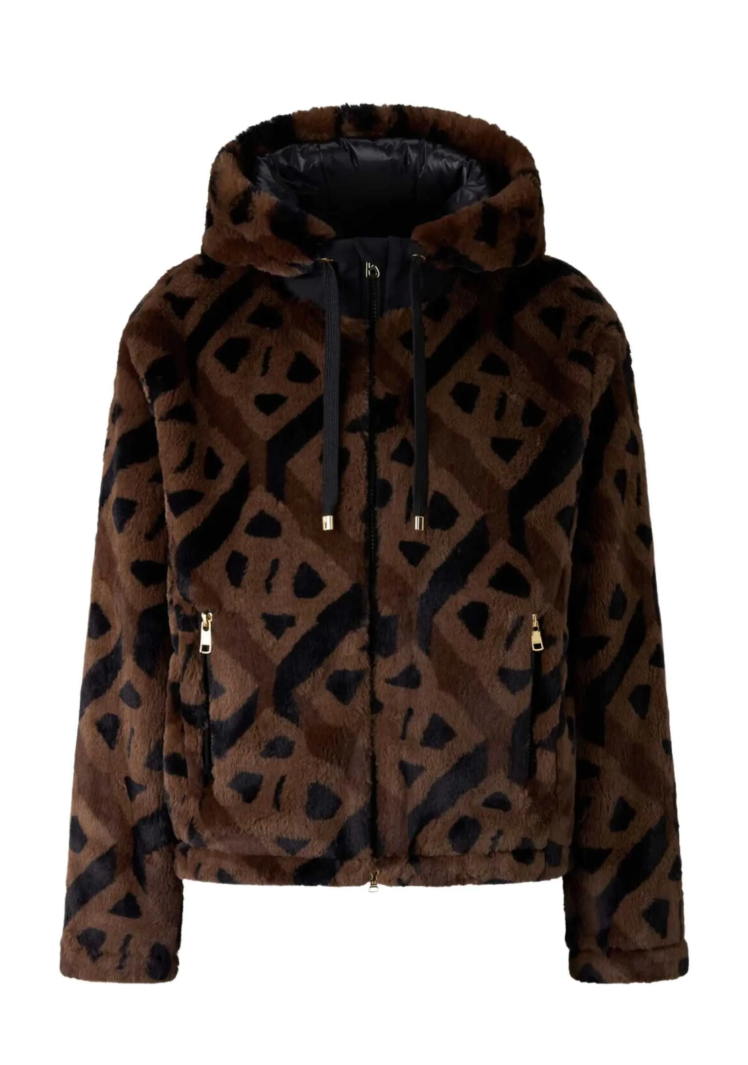 Bogner Suzan Teddy Fur Jacket Bruin mix 