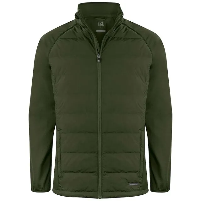 Cutter & Buck Oak Harbor Heren Jas Donkergroen - maat M