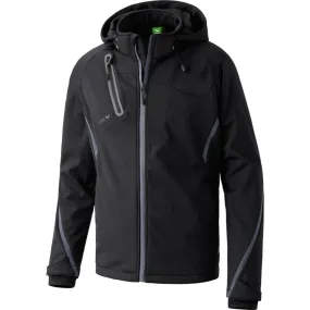 Erima Function Softshell Jas Kinderen - Zwart / Antraciet