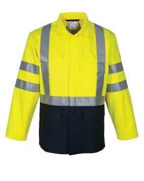 HAVEP 30012 JAS FLUO GEEL/MARINE, 52
