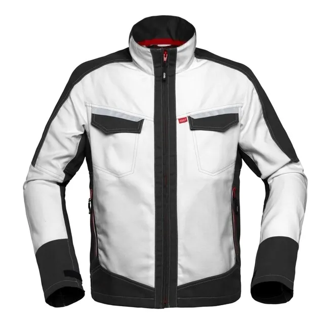 HAVEP Attitude Korte Jas/Vest Wit/Charcoal Grijs Maat XL