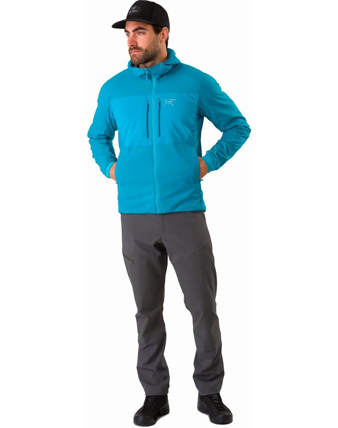 Jas Arc'teryx Men Proton FL Hoody Black