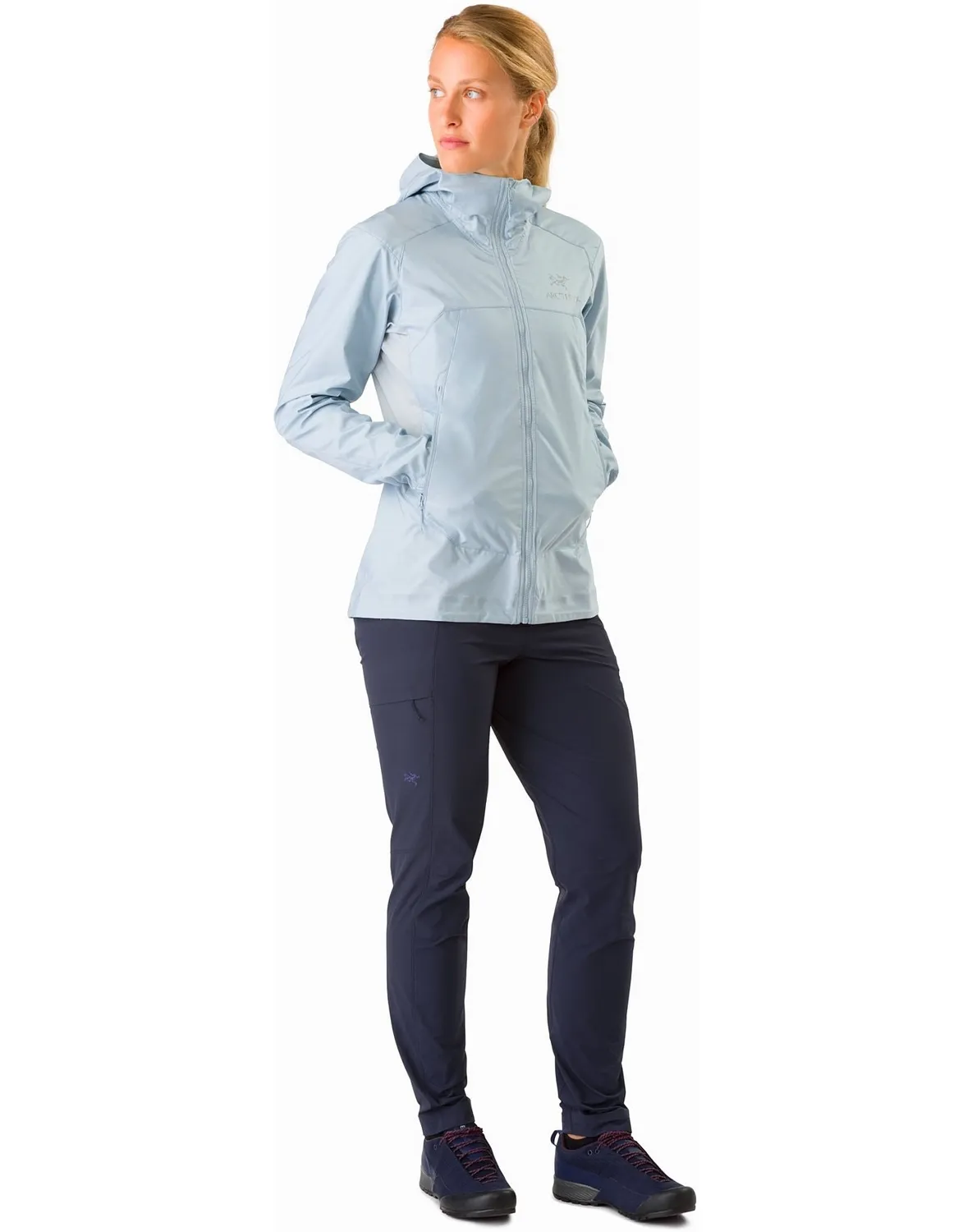 Jas Arc'teryx Women Tenquille Hoody Black Sapphire