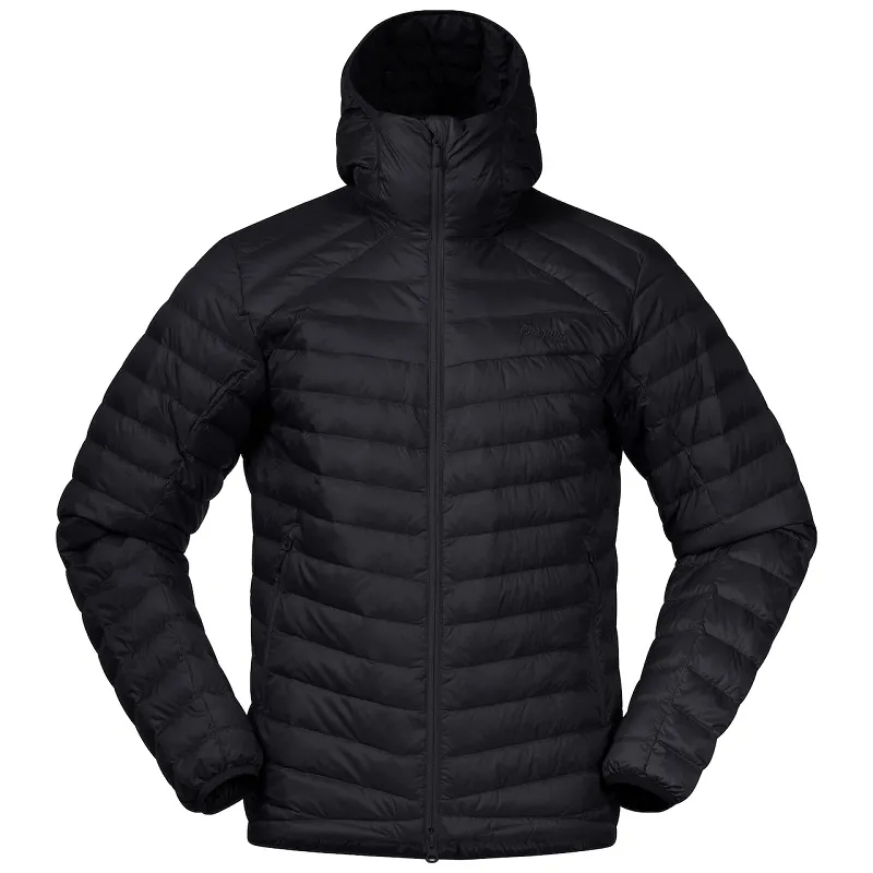 Jas Bergans Men Røros Down Light With Hood Black