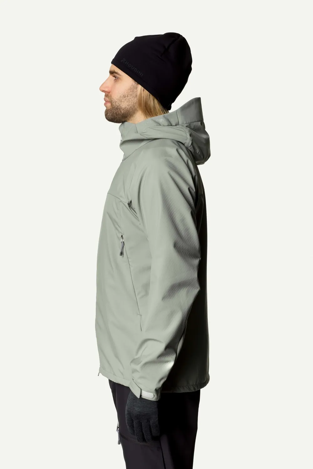Jas Houdini Men Pace Jacket Frost Green