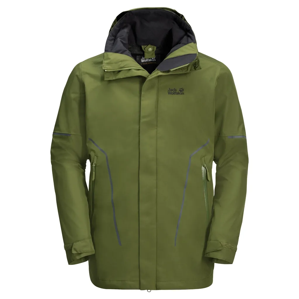 Jas Jack Wolfskin Men Taiga Trail Cypress Green