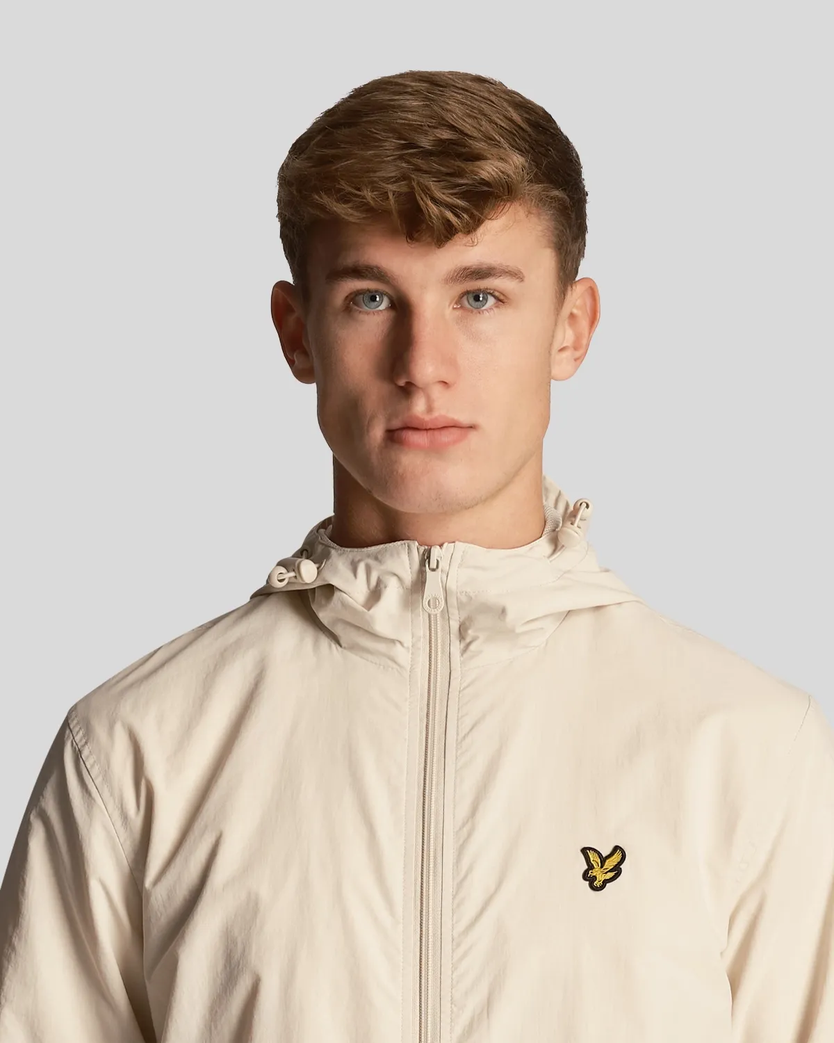 Jas Lyle & Scott Men Zip Through Hooded Jacket Cove