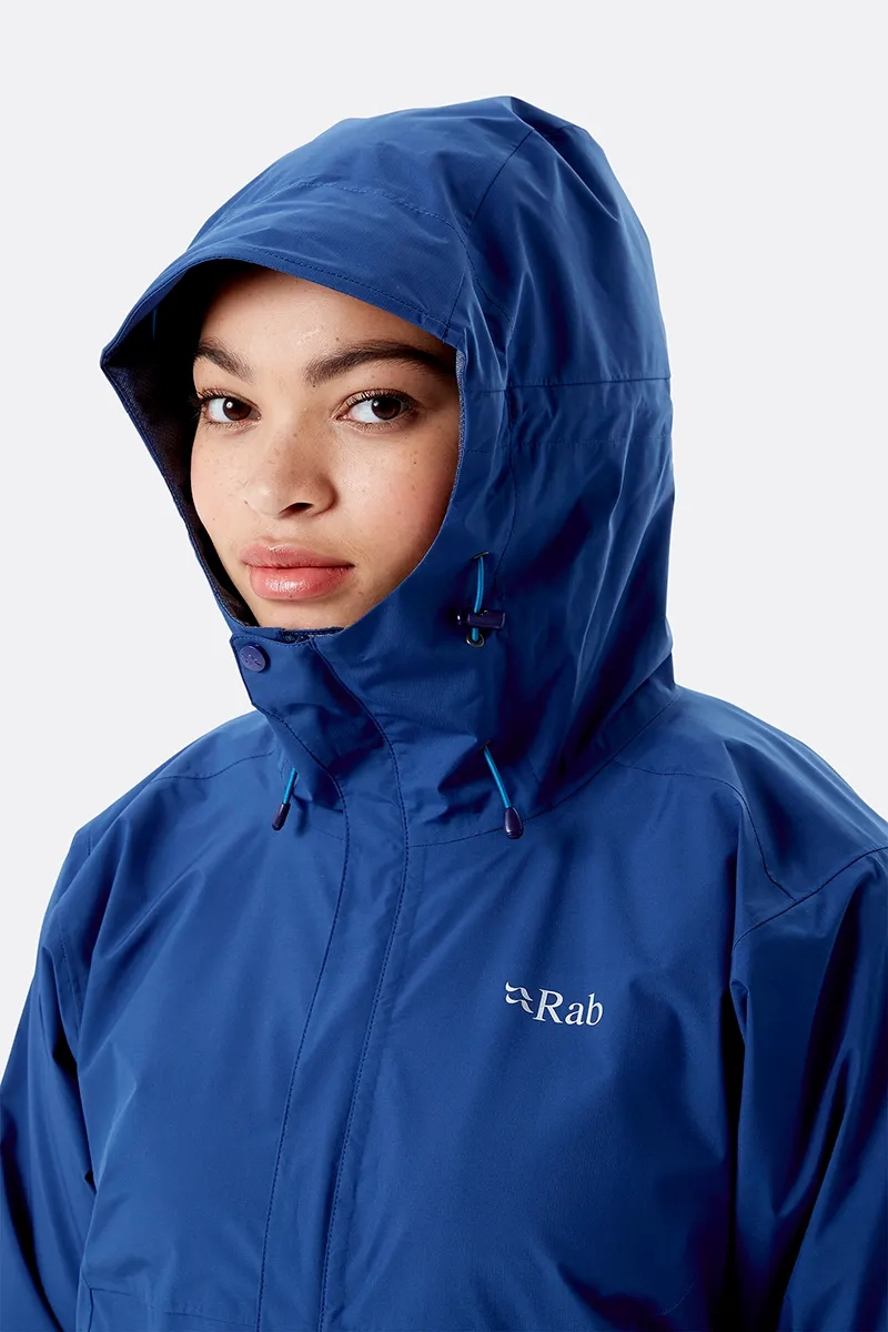 Jas Rab Women Downpour Eco Deep Heather Red Grapefruit