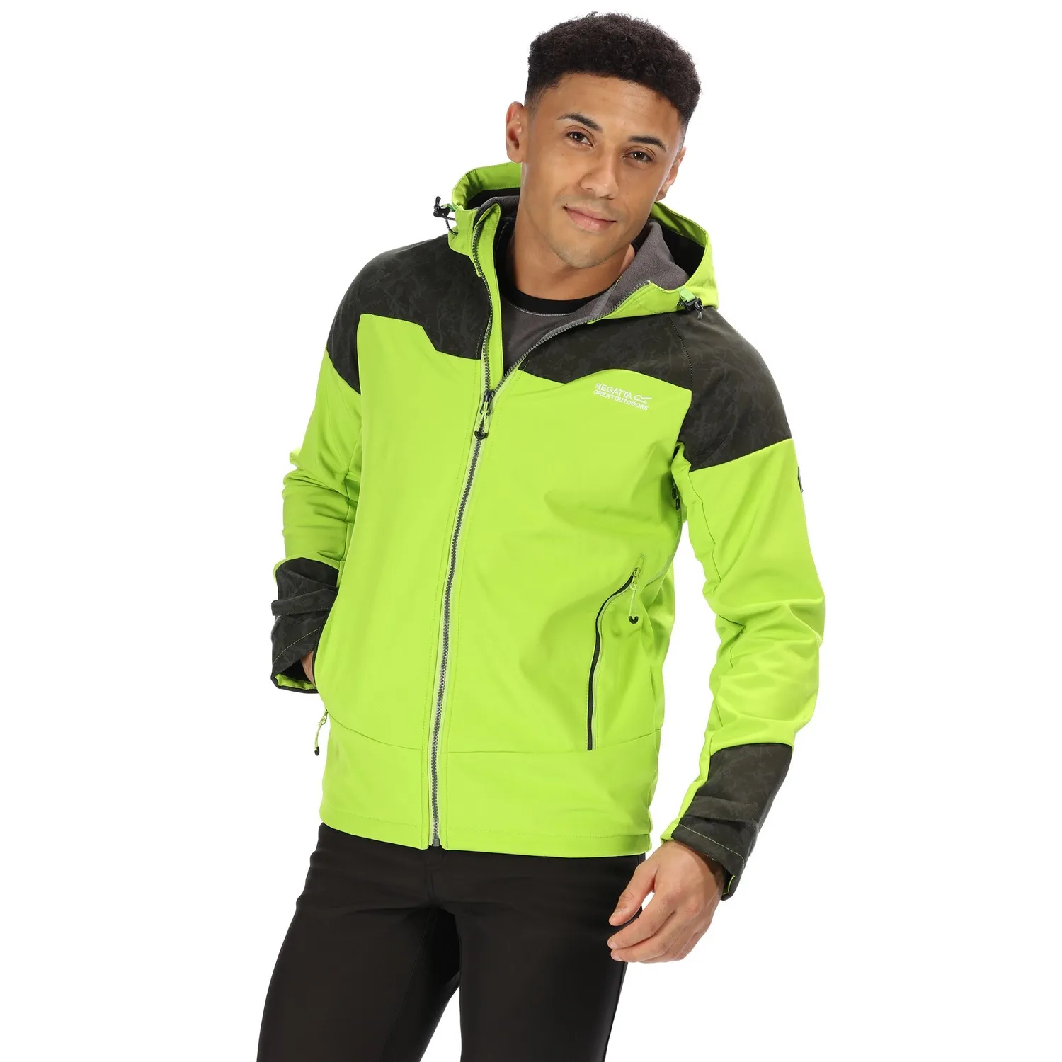 Jas Regatta Men Hewitts V Lime Green Bayleaf