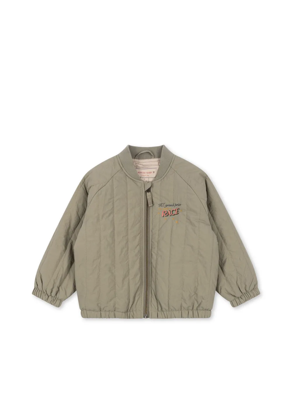 Konges Slojd Juno bomber laurel oak jas groen race-auto