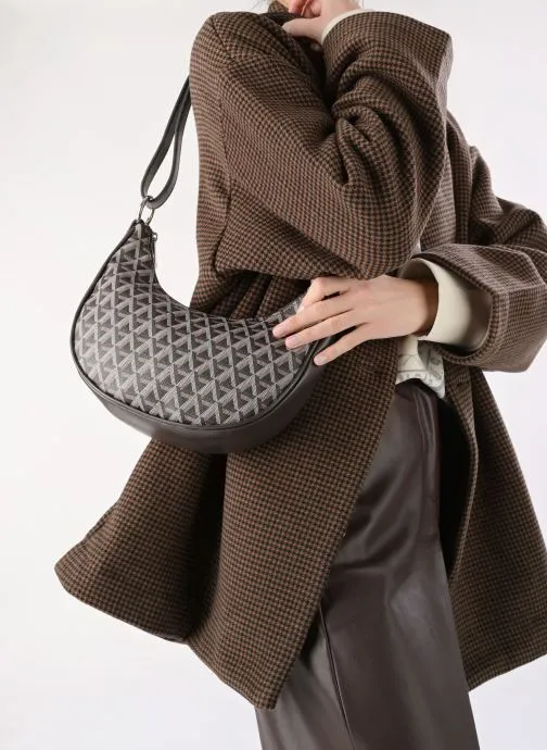      Lancaster Sac hobo Zippé Ikon IT - Bruin   
