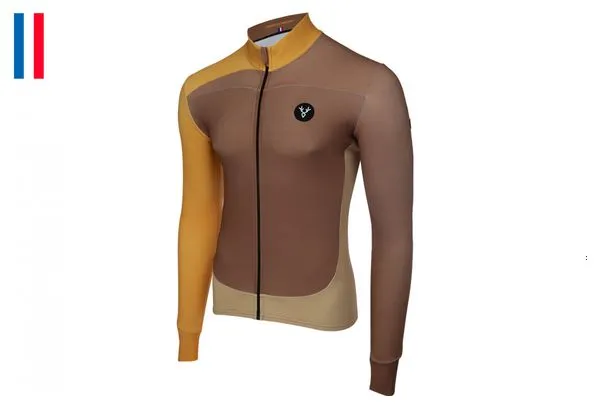 LeBram Madeleine Long Sleeve Jersey Bruin Fitted