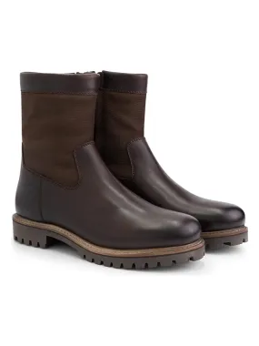 Leren boots "Mygland" bruin