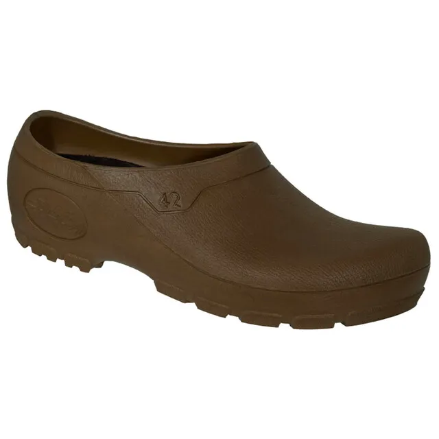 Saliha Fashion Multi Klomp Gesloten Bruin Maat 43