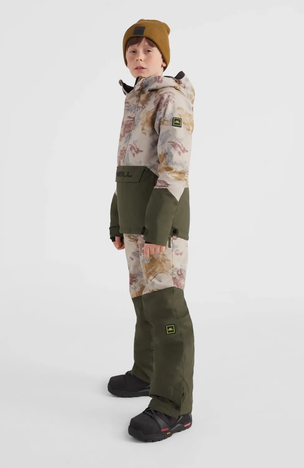 Ski jas O'Neill Boys Anorak Jacket Light Camo