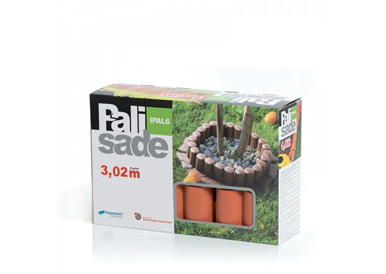 Tuinpalissade PALISADA - bruin Prosperplast IPAL6-R222