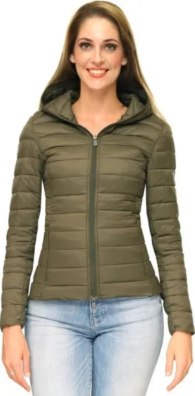 Versano Jenifer Korte Lightweight Dames Jas / Puffer Jacket XXL - Groen